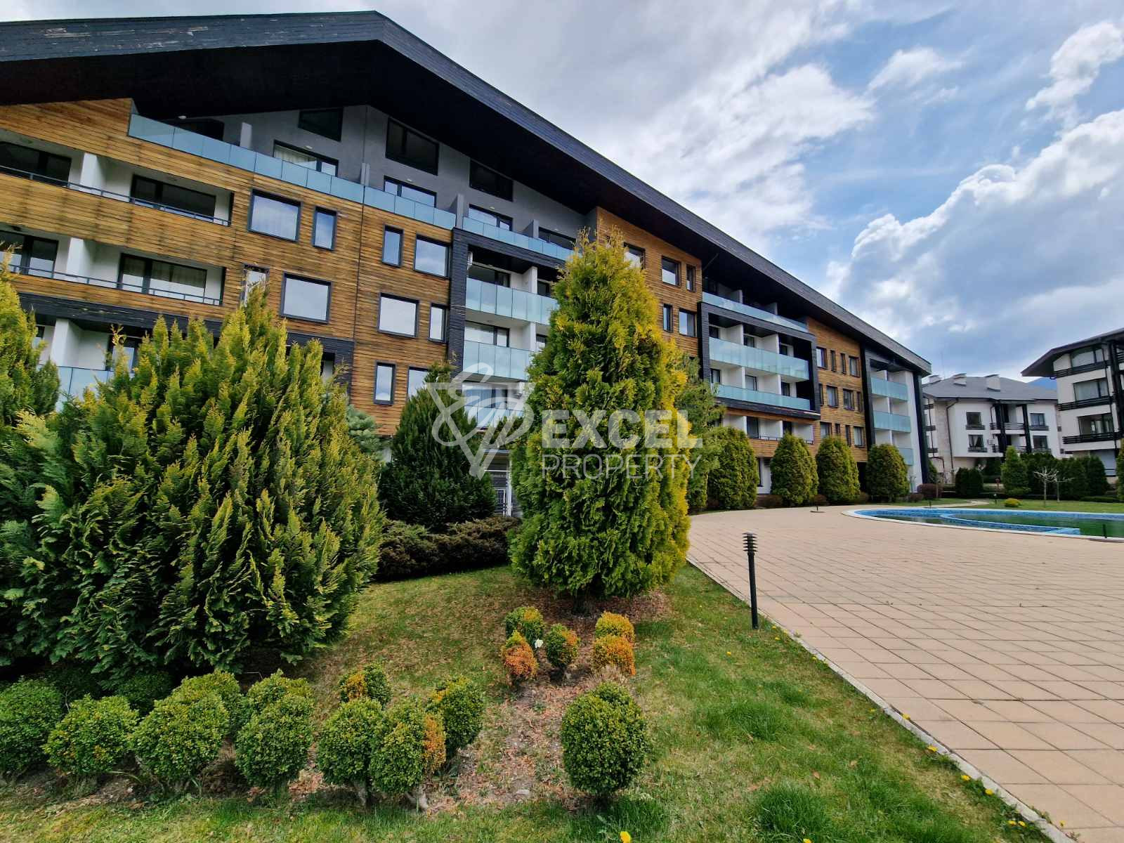 Двустаен апартамент за продажба в комплекс Аспен Хайтс, до Банско