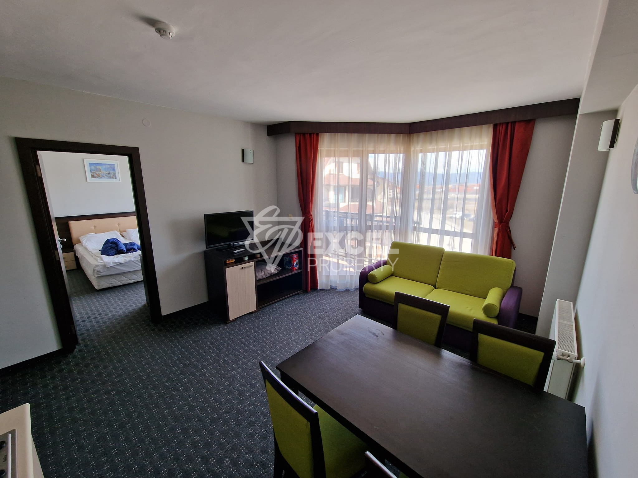 MPM Guinness Hotel: двустаен апартамент за продажба до ски лифта Банско