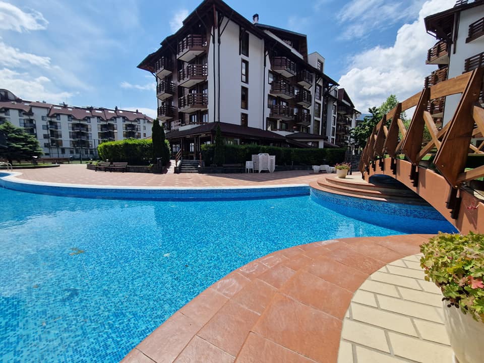 Модерно обзаведен апартамент в Belvedere Holiday Club за продажба в Банско