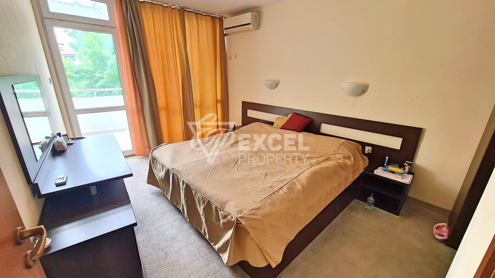 Намалена цена! Изключително просторен двустаен апартамент на централната алея в Слънчев бряг