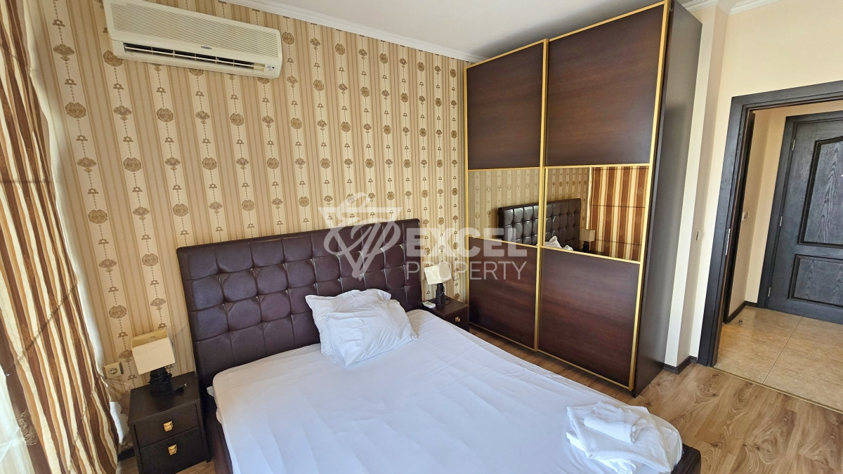 Обзаведен двустаен апартамент на метри от морето в Слънчев Бряг