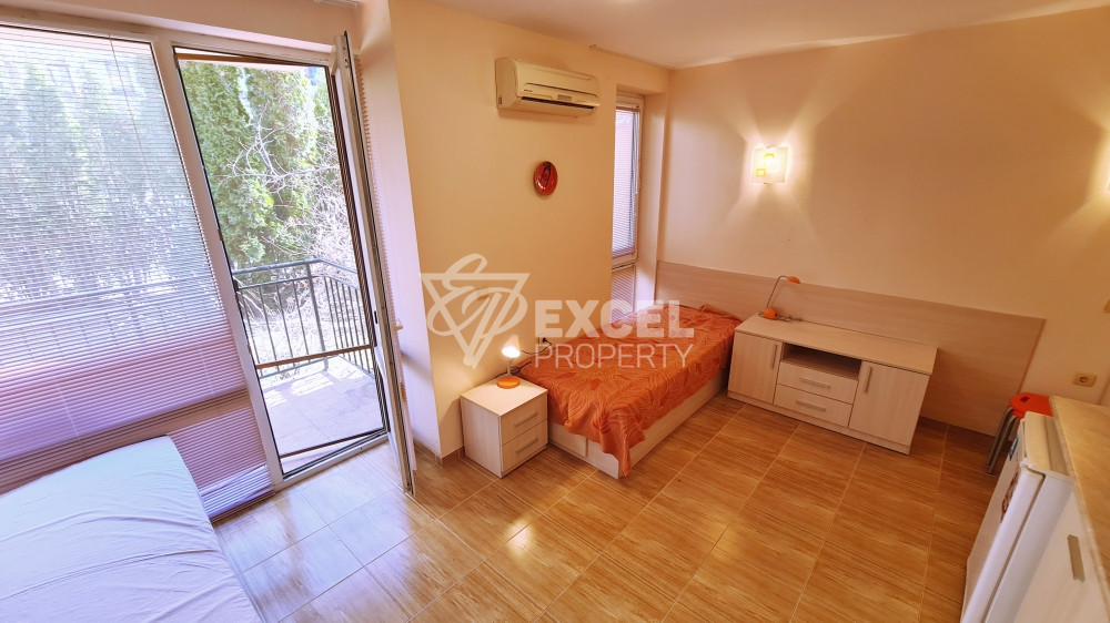 Обзаведено студио в Свети Влас в комплекс Парадайс Дриимс.