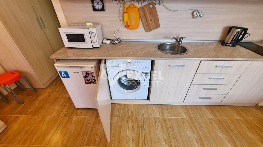 Обзаведено студио в Свети Влас в комплекс Парадайс Дриимс.