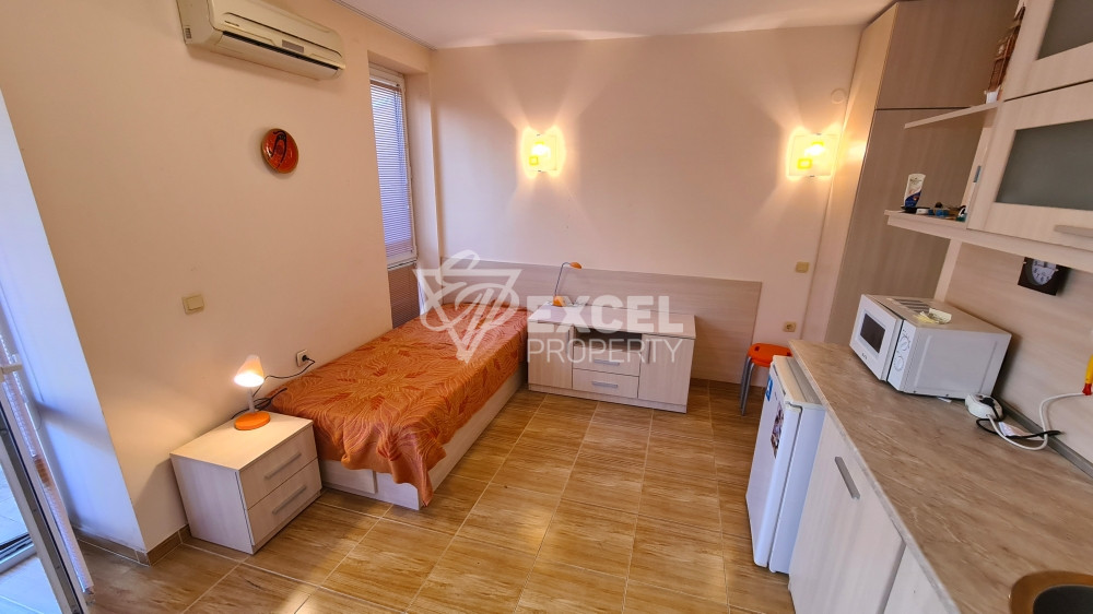 Обзаведено студио в Свети Влас в комплекс Парадайс Дриимс.