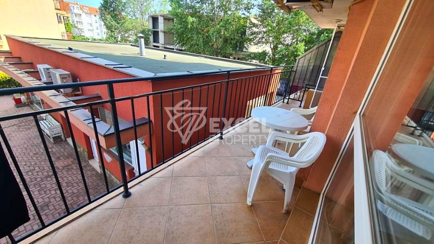 Обзаведен двустаен апартамент в центъра на Слънчев бряг